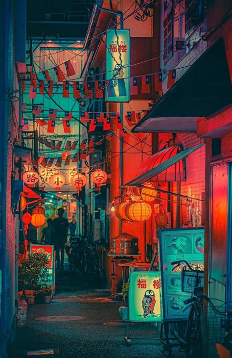 China Town Anime Wallpapers Wallpaper Cave