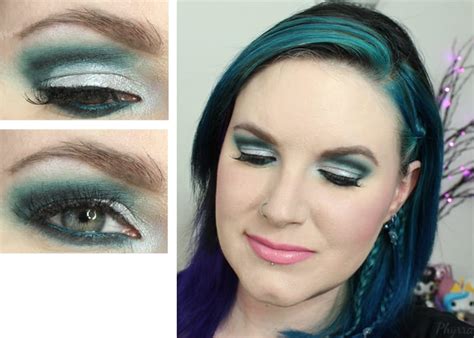 Dramatic Teal Cut Crease Tutorial A Tutorial For Hooded Eyes
