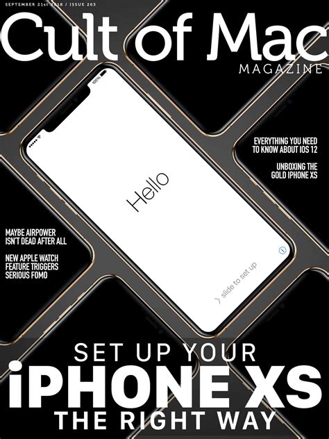 Cult Of Mac Magazine Set Up Your New Iphone Xs The Right Way Cult Of Mac