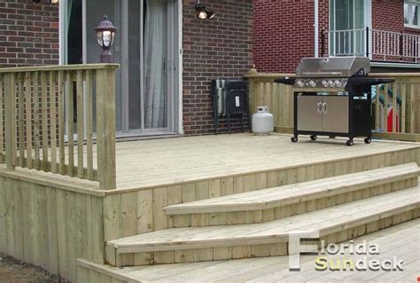 Patio West Island Deck Pictures 1 ★