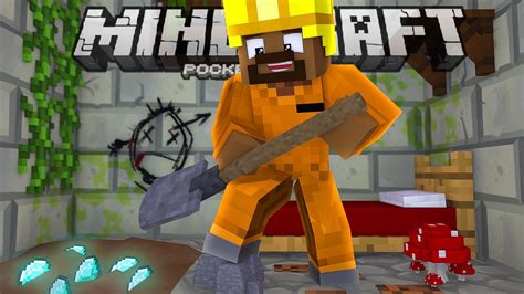 The Prison Life Is Not For Me Prison Server Ep 01 Minecraft Pe