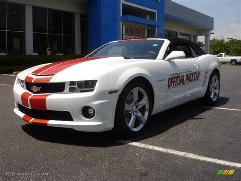2011 Summit White Chevrolet Camaro Ss Convertible Indianapolis 500 Pace Car Special Edition