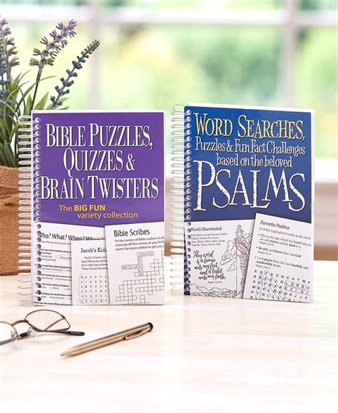 Psalms Or Bible Puzzle Books Puzzle Books Psalms Brain Twister