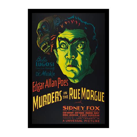 Murders In The Rue Morgue Special Edition Legendary Movie