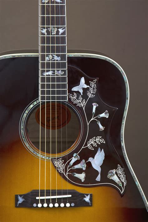 2014 Gibson Hummingbird Custom Quilt The Acoustic Room
