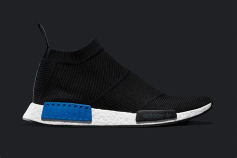 Nmd City Sock Primeknit Core Black Lush Blue Sneaker Freaker