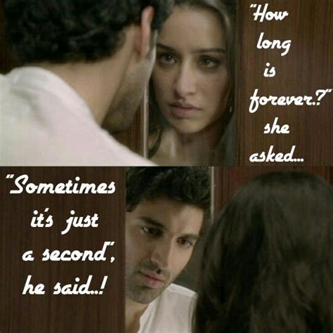 How Long Is Forever Aashiqui 2 Bollywood Quotes I Am Quotes Love Quotes