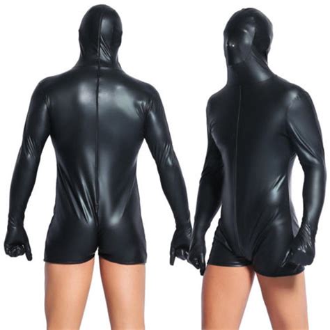 Black Sensory Deprivation Mask Blindfold Breathable Jumpsuit Bondage Hood Gloves Ebay