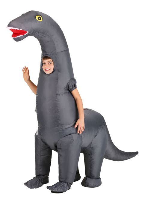Giant Inflatable Brontosaurus Costume For A Child
