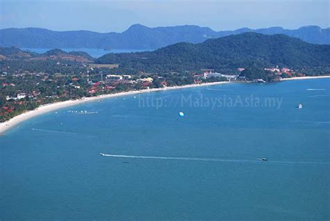Pantai Cenang In Langkawi Plane View Malaysia Asia
