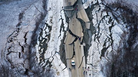 Why A Powerful Alaska Earthquake Cracked Roads But Should Cause Few
