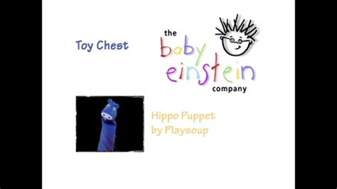Baby Einstein Puppet Toy Chest Hippo Puppet By Playsoup Youtube
