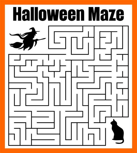 15 Best Halloween Printable Games And Puzzles Pdf For Free At Printablee
