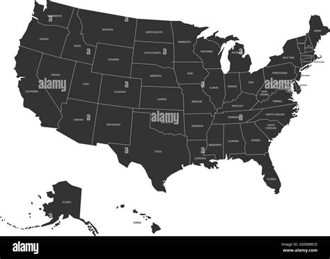 mapa de estados unidos con nombres para imprimir en pdf 2021 images pdmrea