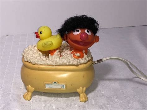 Sesame Street Ernie In Bubble Bath Bathtub Am Radio Works Sesamestreet Sesame Street Bubble