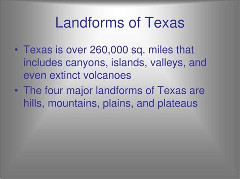 Ppt Texas Landforms And Regions Powerpoint Presentation Free Download