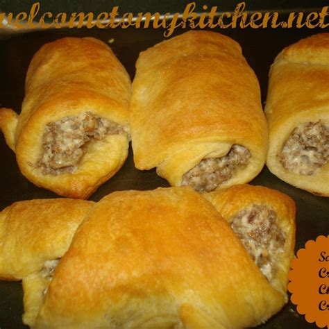 Sausage Cream Cheese Crescents Just A Pinch Recipes