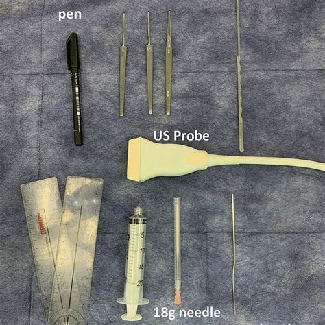 Instruments For The Minimally Invasive Ultrasound Guided Procedure