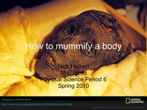 Mummification Ppt