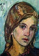 Heinrich Vogeler - Girl portrait. | Portrait peinture, L'art du ...