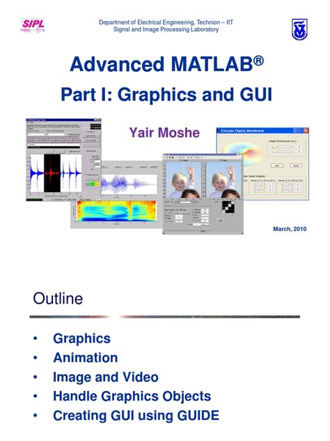 Graphics And Gui Using Matlab Graphical User Interfaces Matlab