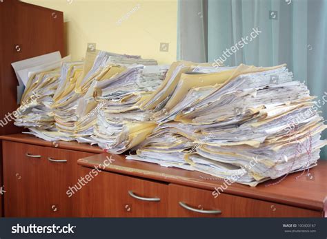 Old Document Pile Stock Photo 100400167 Shutterstock
