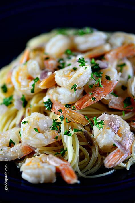 Learn how to make in 5 easy steps! Easy Shrimp Scampi Recipe - Add a Pinch