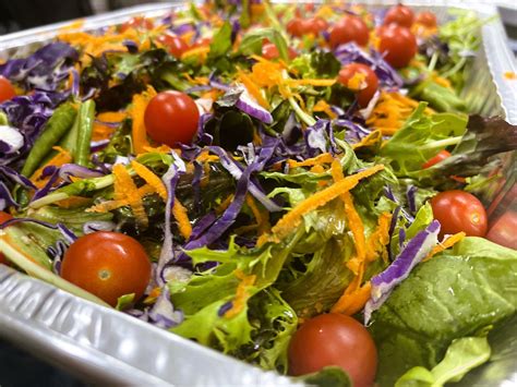 Large Garden Salad Tray Covesurfandturf