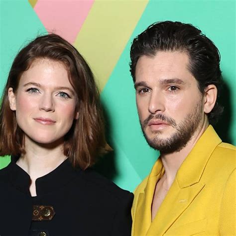 Kit Harington And Rose Leslie Welcome Second Baby Find Out Gender