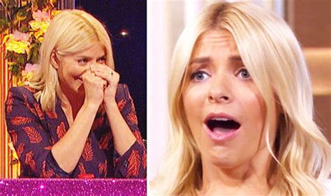Holly Willoughby Outraged By Loose Women Stars Confession ‘youre Not