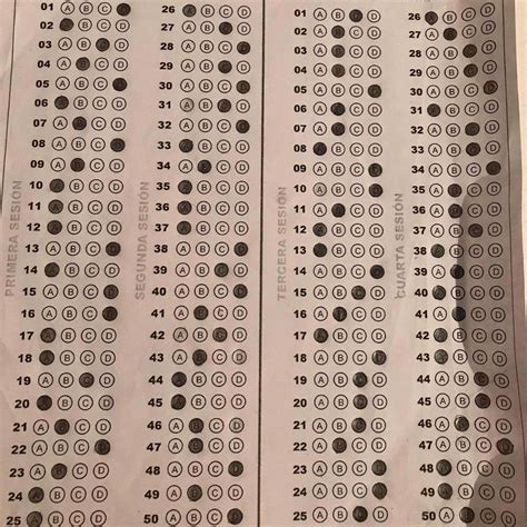 Álbumes 94 Foto Hojas De Respuestas De Opcion Multiple Para Imprimir Lleno