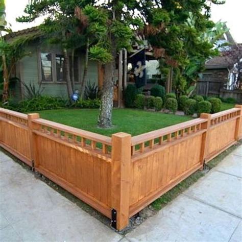 20 Awesome Garden Border Fence Wood Ideas Backyard Fences Yard