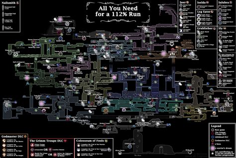 Hollow Knight Complete Map Map For Playstation 4 By Iaco