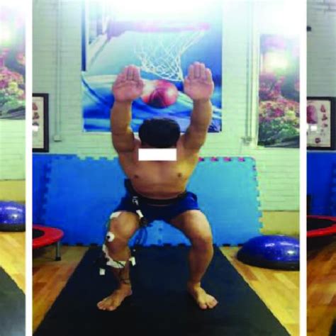 Performing The Overhead Squat From The Anterior Posterior And Lateral Download Scientific