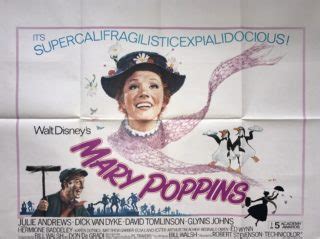 Mary Poppins Movie Poster Vintage Movie Posters