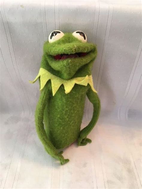Vintage Kermit The Frog Hand Puppet 1978 Fisher Price 860 1878942598