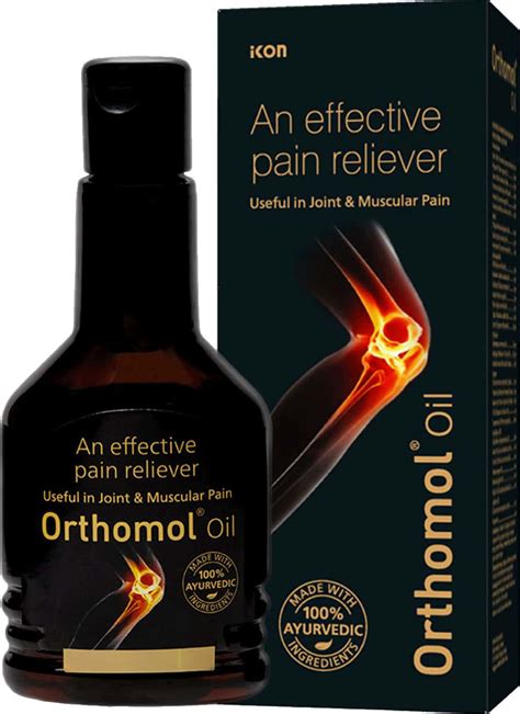 Buy Orthomol Ayurvedic Pain Relief Oil For Joint Pain Muscular Pain 50 Ml Pack Of 2 Online
