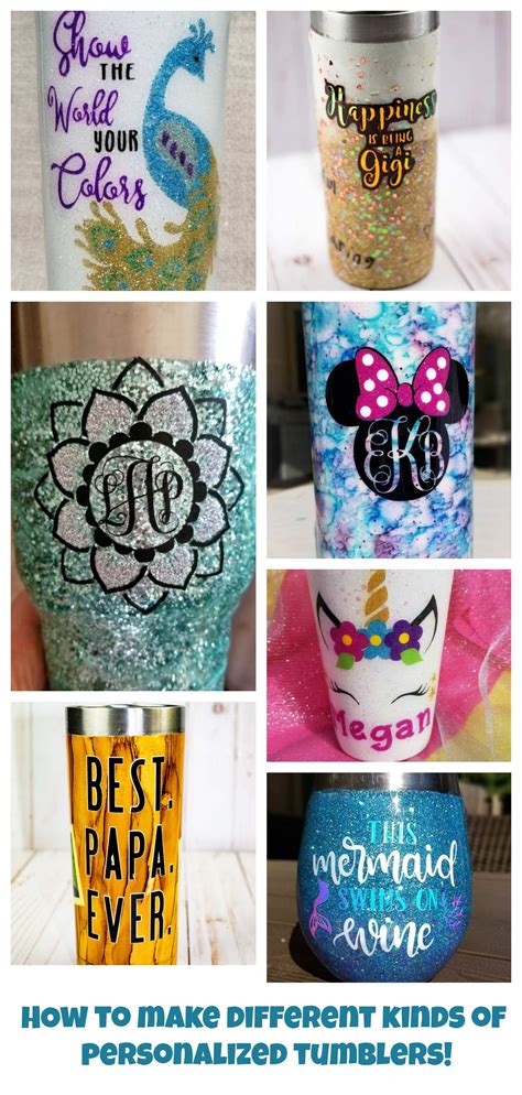 Personalized Tumblers 15 Different Ways To Customize A Tumbler Youll