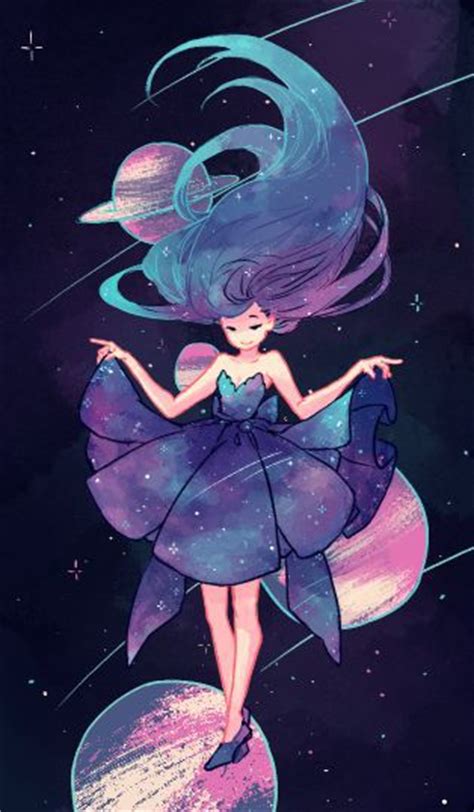 Girl In Galaxy Image 3378877 By Helena888 On