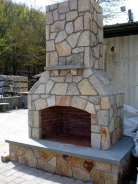 Outdoor Fireplace Kits Easy To Assemble Beautiful In Your Backyard