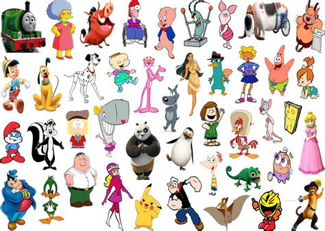 Cartoon Characters With 3 Letter Names