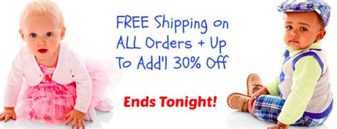 The Childrens Place Up To Addl 30 Off Free Shipping Ends Tonight