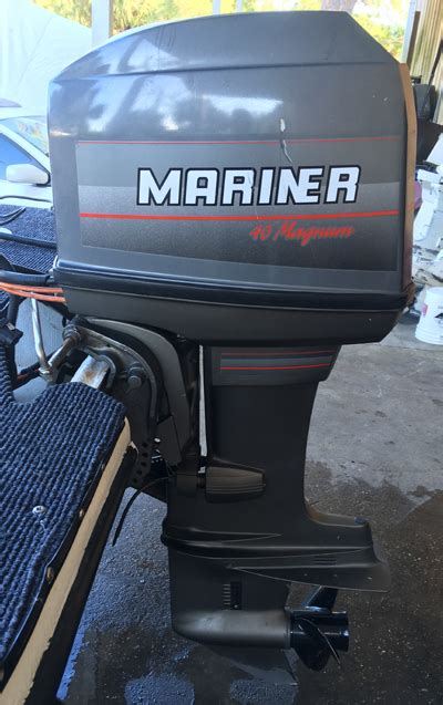40 Hp Mariner Outboard Boat Motor For Sale