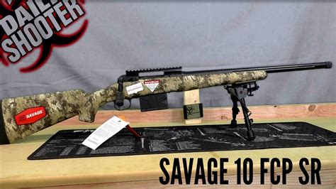 Savage 10 Fcp Sr 308 First Gun Purchase Of 2017