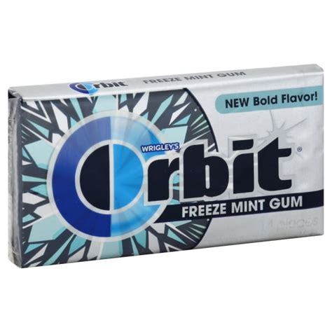 Orbit Gum Peppermint Sugarfree Chewing Gum 14 Pieces Brickseek