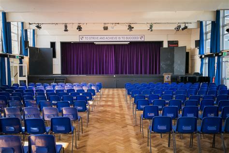 Main Hall At The Howard School For Hire In Gillingham Schoolhire