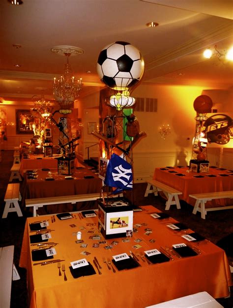 Sports Theme Gallery — Eggsotic Events Contemporary Event Decor And Rentals