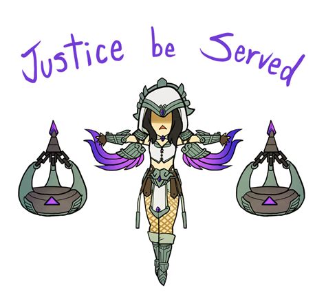 Smite - Justice be served (Chibi) by Zennore on DeviantArt