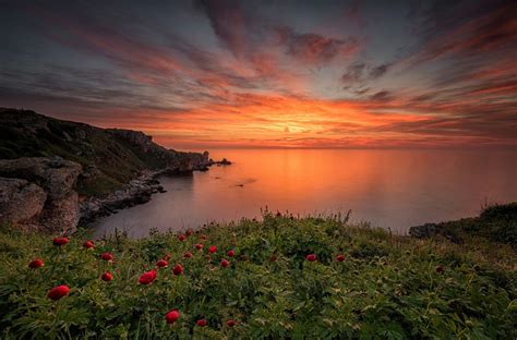 Hintergrundbilder Sonnenlicht Landschaft Sonnenuntergang Meer