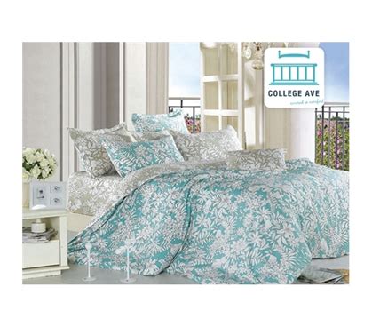 A full size comforter would have been on the floor on both sides of the bed in his case. Ashen Teal Twin XL Comforter Set - College Ave Designer ...
